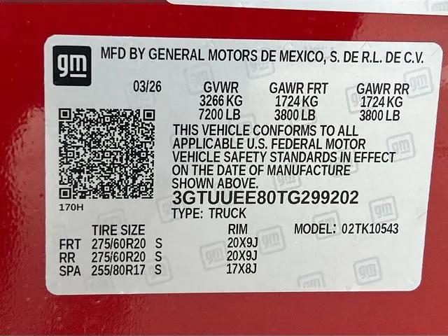 2026 GMC Sierra 1500 Crew Cab, Short Bed, AT4, 4WD