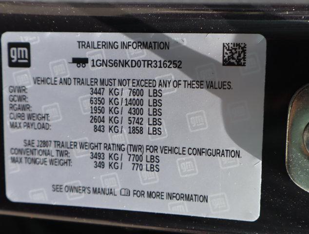 2026 Chevrolet Tahoe 4WD LT