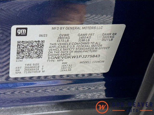 2023 Chevrolet Traverse AWD LT Cloth