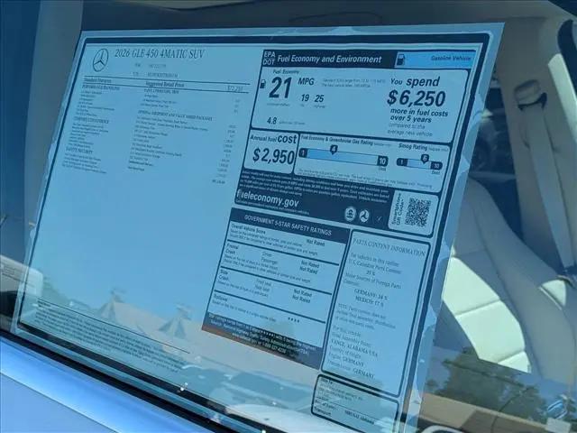 2026 Mercedes-Benz GLE GLE 450 4MATIC