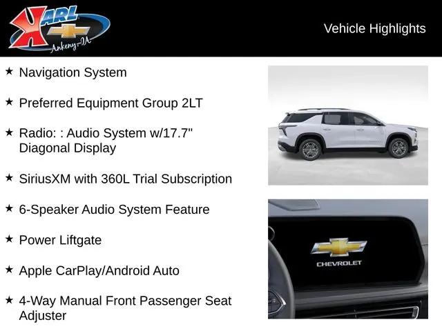 2026 Chevrolet Traverse AWD LT