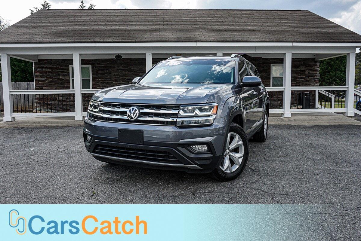 Platinum Gray Metallic 2018 Volkswagen Atlas 2.0T SE with Technology SUV / Crossover Front-Wheel Drive Automatic