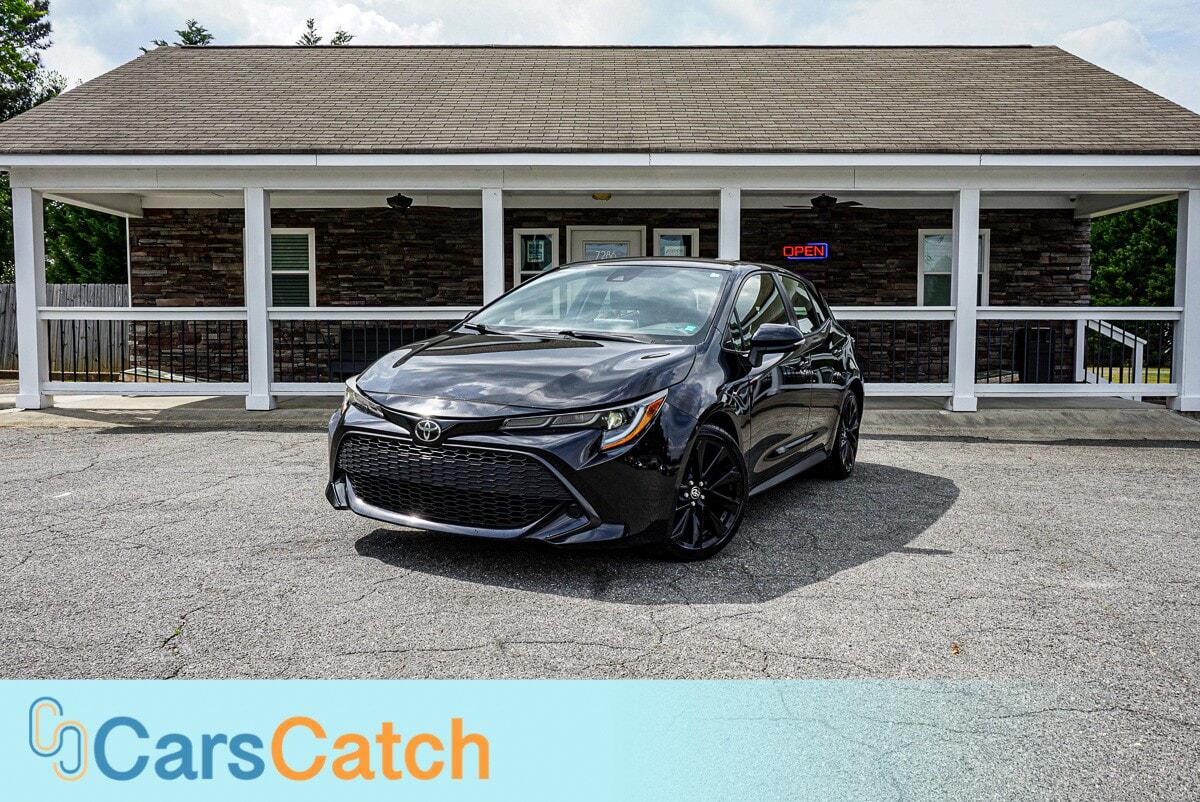 Midnight Black Metallic 2022 Toyota Corolla Hatchback SE Nightshade Edition FWD Hatchback Front-Wheel Drive Automatic