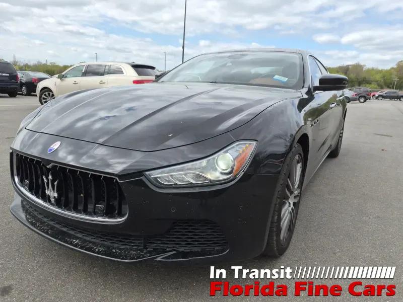 Nero 2017 Maserati Ghibli S 3.0L Sedan Rear-Wheel Drive Automatic