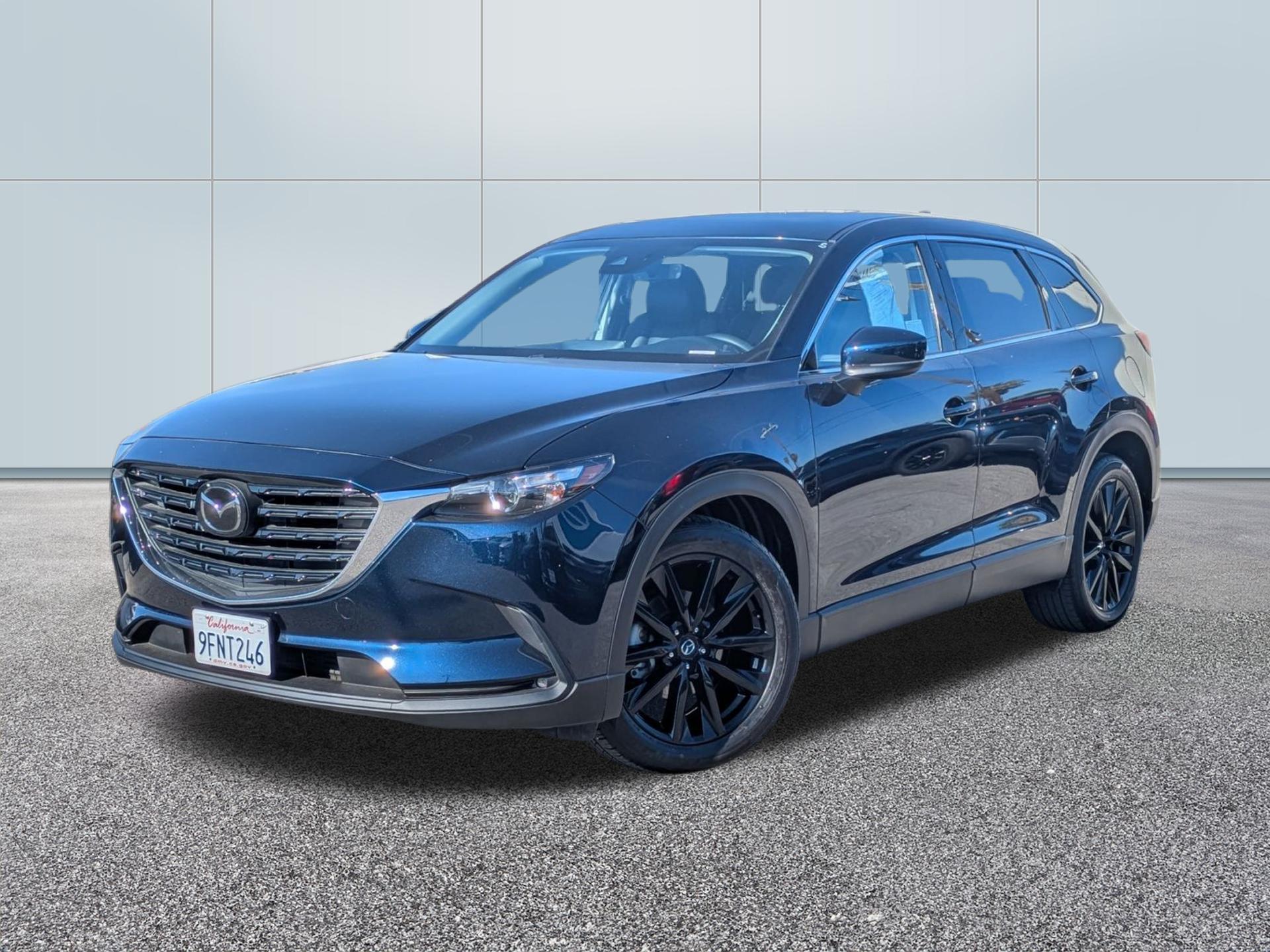 Deep Crystal Blue Mica 2023 Mazda CX-9 Touring Plus AWD SUV / Crossover All-Wheel Drive Automatic