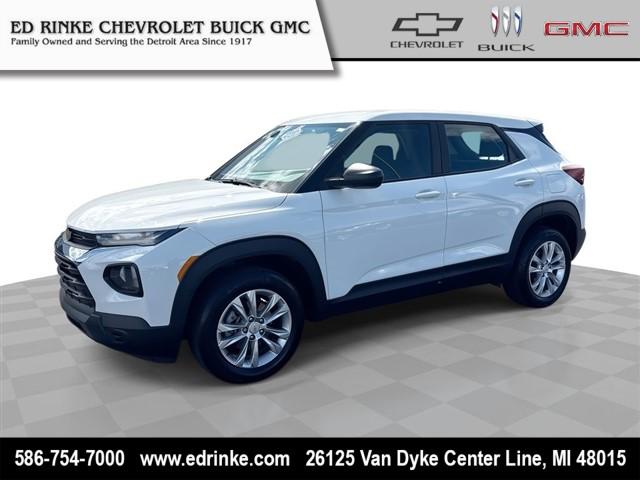 Summit White 2023 Chevrolet Trailblazer LS AWD SUV / Crossover Four-Wheel Drive Automatic