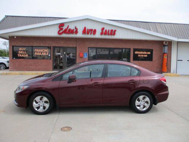 2013 Honda Civic LX for sale in Valley Center, KS