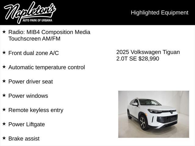 2025 Volkswagen Tiguan 2.0T SE
