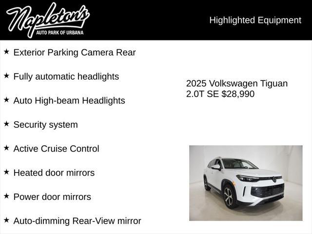 2025 Volkswagen Tiguan 2.0T SE