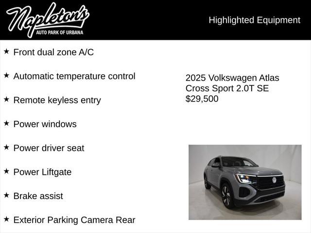 2025 Volkswagen Atlas Cross Sport 2.0T SE w/Technology