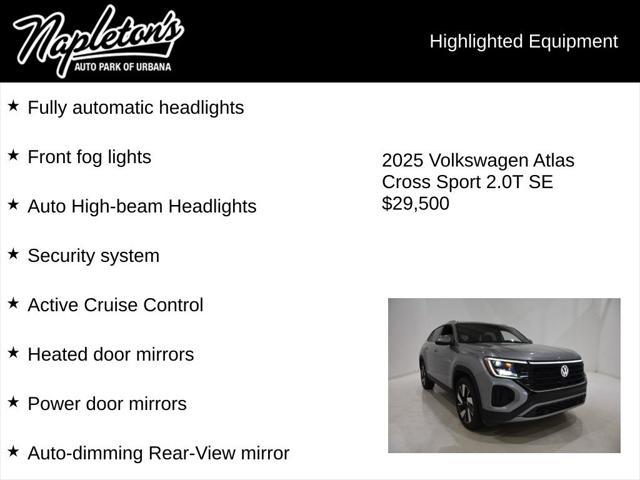 2025 Volkswagen Atlas Cross Sport 2.0T SE w/Technology