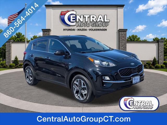 2021 Kia Sportage EX for sale in PLAINFIELD, CT