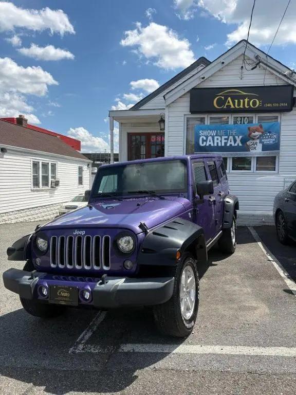 2017 Jeep Wrangler Unlimited Sahara 4x4 for sale in Silver Spring, MD