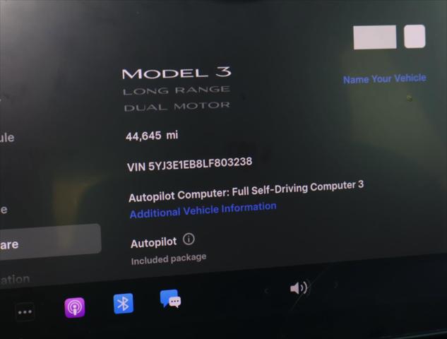 2020 Tesla Model 3 Long Range Dual Motor All-Wheel Drive