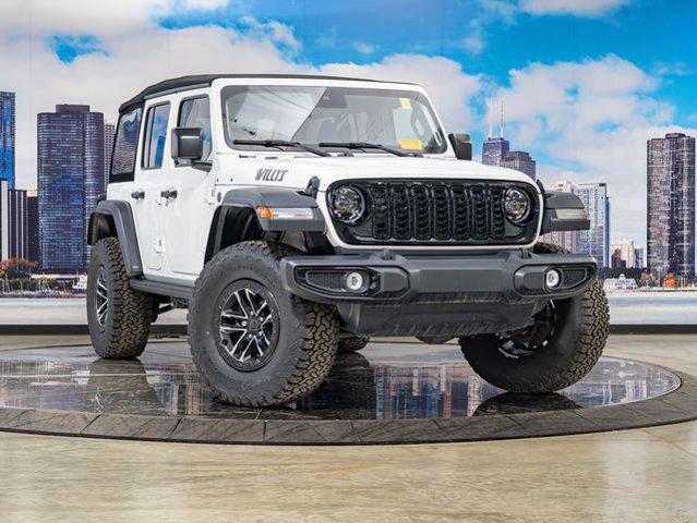 2024 Jeep Wrangler 4-Door Willys 4x4 for sale in Lake Bluff, IL