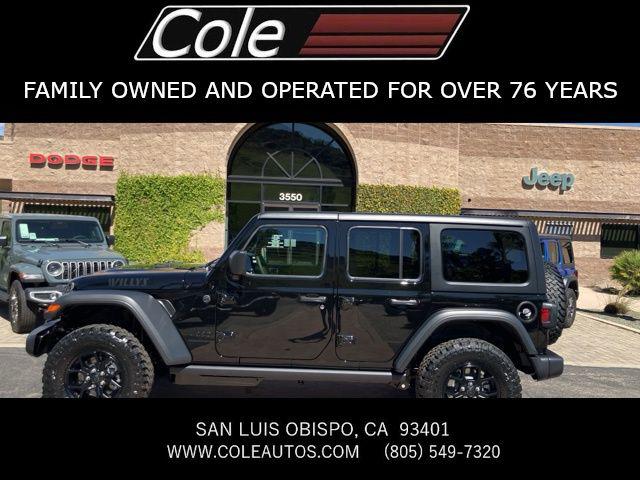 2026 Jeep Wrangler 4-Door Willys 4x4 for sale in San Luis Obispo, CA