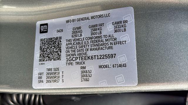 2026 Chevrolet Colorado Trail Boss, 4WD