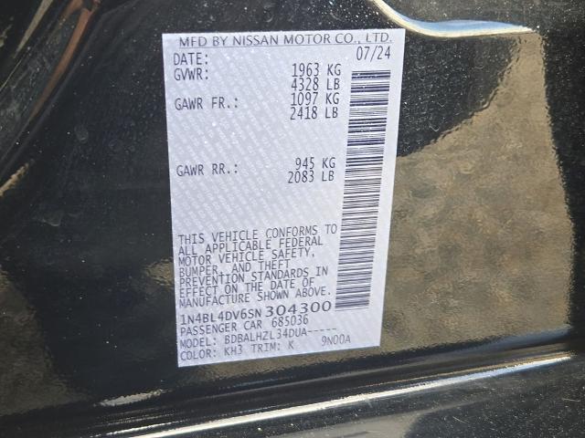 2025 Nissan Altima SV FWD