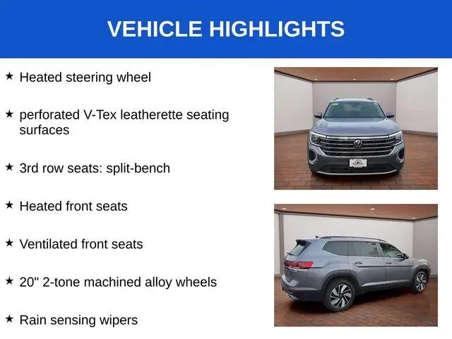 2025 Volkswagen Atlas 2.0T SE w/Technology