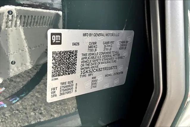 2026 GMC Yukon 4WD AT4
