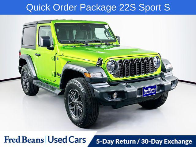 2025 Jeep Wrangler 2-Door Sport S 4x4 2025 Jeep Wrangler 2-Door Sport S 4x4