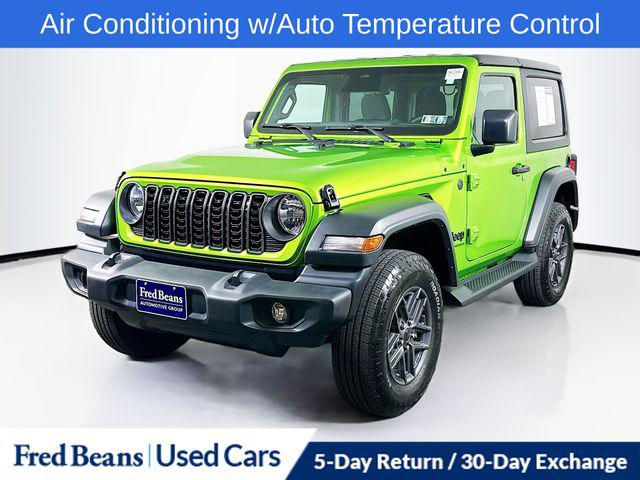 2025 Jeep Wrangler 2-Door Sport S 4x4 2025 Jeep Wrangler 2-Door Sport S 4x4