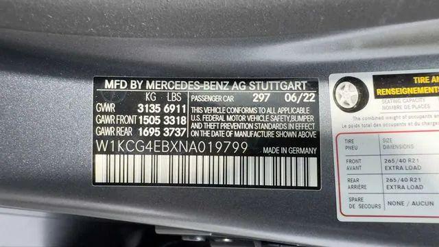 2022 Mercedes-Benz EQS 580 Sedan 4MATIC