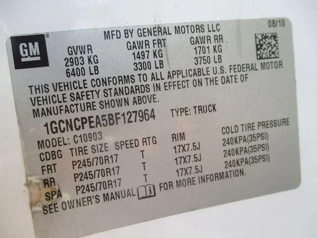 2011 Chevrolet Silverado 1500 Work Truck