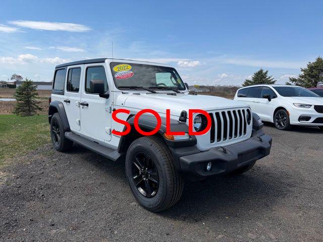 2022 Jeep Wrangler Unlimited Sport Altitude 4x4 for sale in Ellington, CT