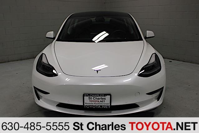 Used 2022 Tesla Model 3 Long Range with VIN 5YJ3E1EB3NF238142 for sale in St. Charles, IL