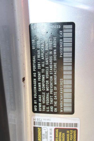 2010 Volkswagen Eos Komfort
