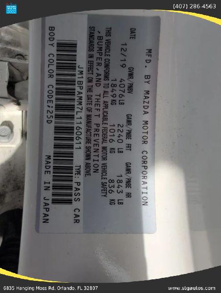 2020 Mazda Mazda3 Preferred Package