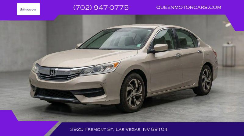 2016 Honda Accord LX for sale in Las Vegas, NV