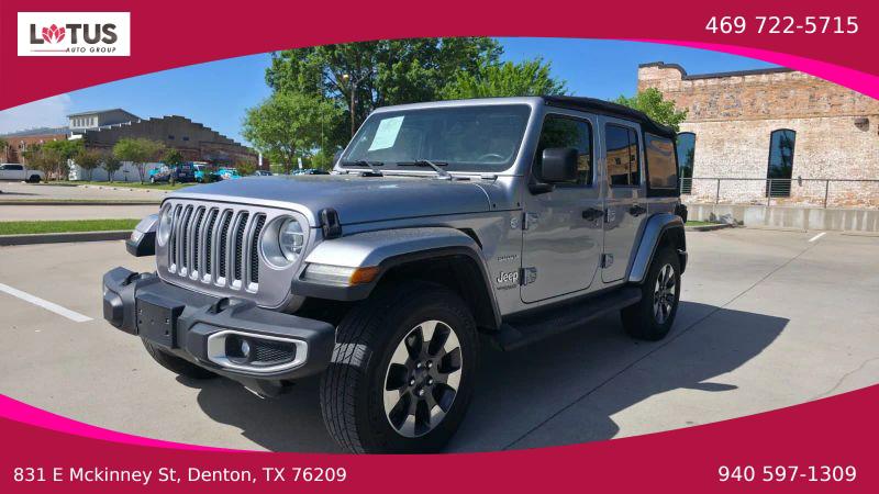 2018 Jeep Wrangler Unlimited Sahara 4x4 for sale in Denton, TX