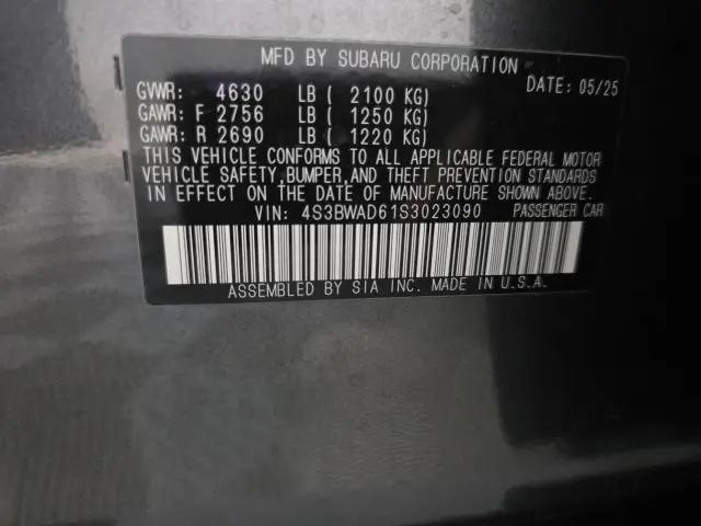 2025 Subaru Legacy Premium