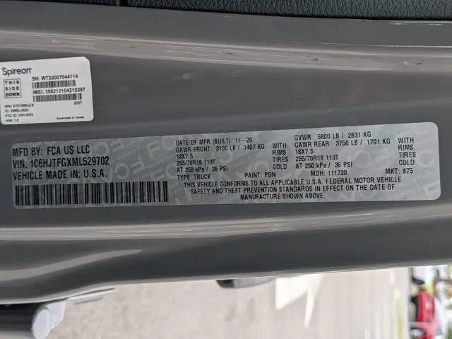 2021 Jeep Gladiator Overland