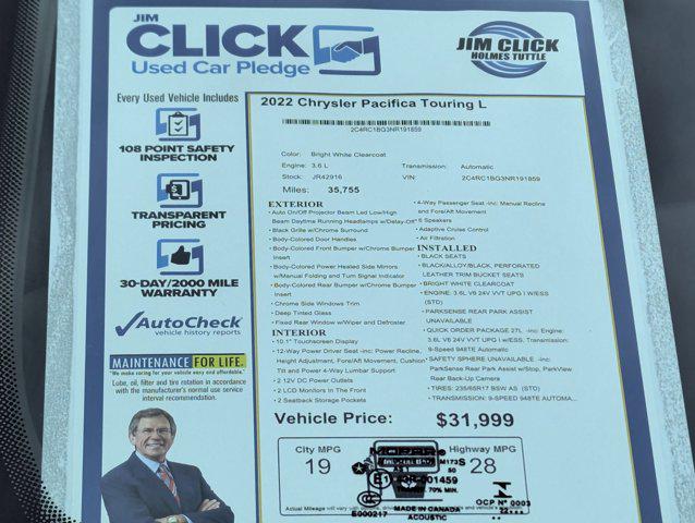 Used 2022 Chrysler Pacifica For Sale in Tucson, AZ