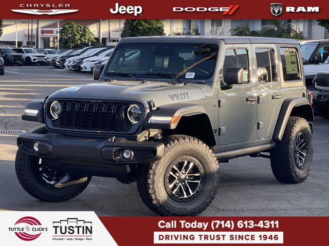 2026 Jeep Wrangler 4-Door Willys 4x4 for sale in Tustin, CA