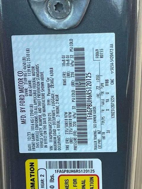 2024 Ford Mustang EcoBoost Premium Convertible