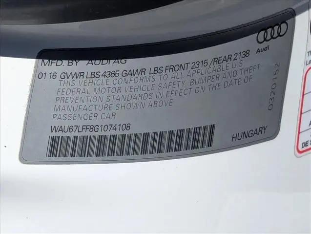 2016 Audi A3 1.8T Premium