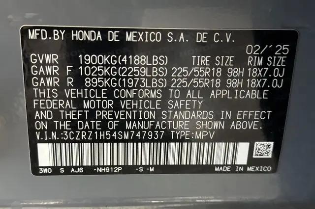 2025 Honda HR-V 2WD Sport