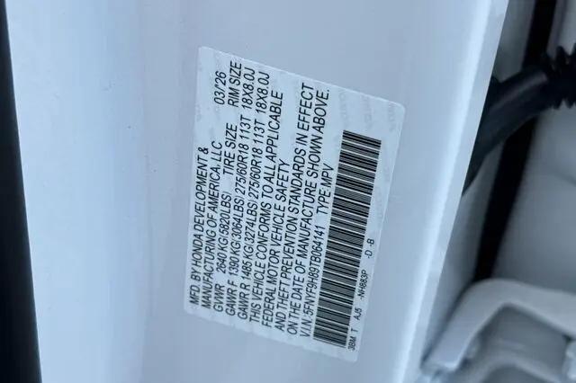 2026 Honda Passport AWD TrailSport Elite Blackout