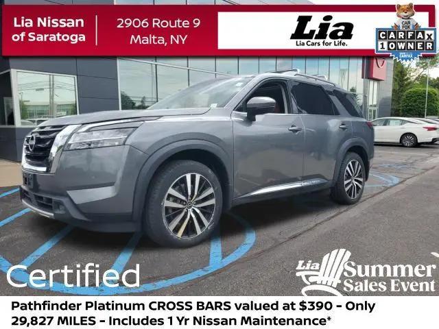2023 Nissan Pathfinder Platinum 4WD for sale in Malta, NY