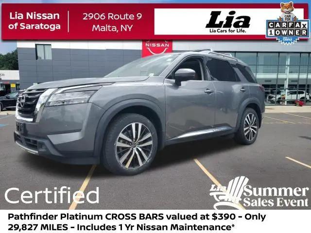 2023 Nissan Pathfinder Platinum 4WD for sale in Malta, NY
