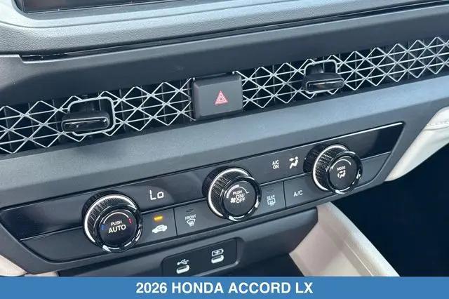2026 Honda Accord Sedan LX