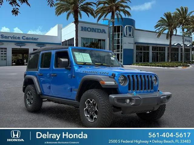2022 Jeep Wrangler 4xe Unlimited Rubicon 4x4 for sale in Delray Beach, FL