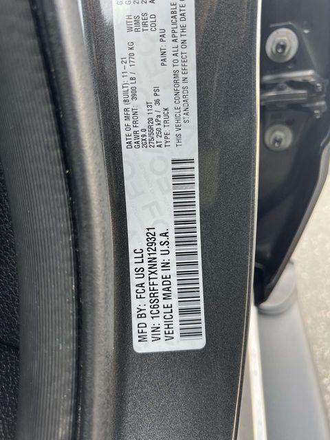 2022 Ram 1500 Big Horn Crew Cab 4x4 5'7" Box