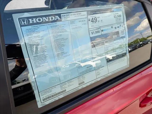 2026 Honda Civic Sport