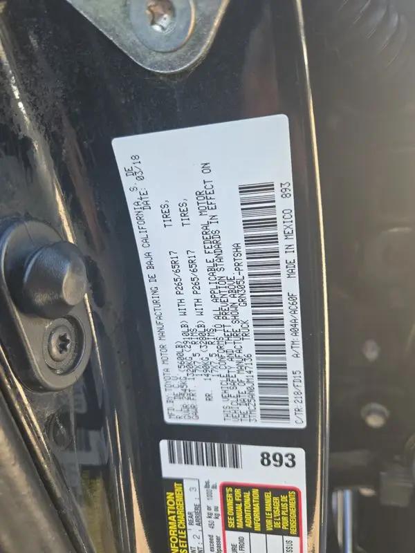 2018 Toyota Tacoma TRD Sport