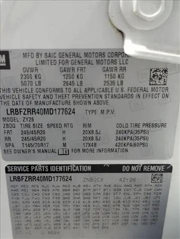 2021 Buick Envision FWD Avenir